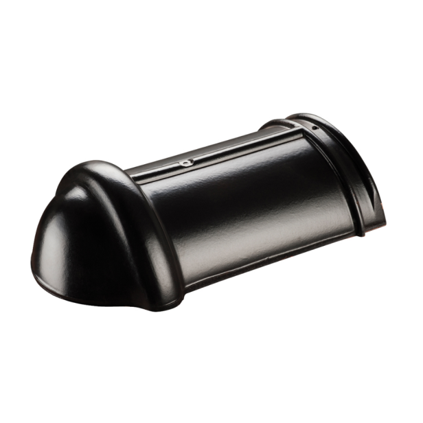 Koramic Halfronde BeginkeperVorst Vario 225mm Zwart Satinet